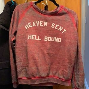 Wildfox Heaven Sent Junior Sweatshirt M